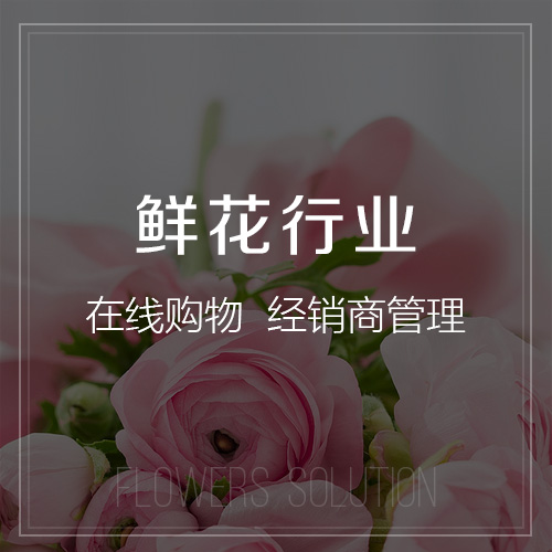 鮮花行業(yè)解決方案-網(wǎng)站制作